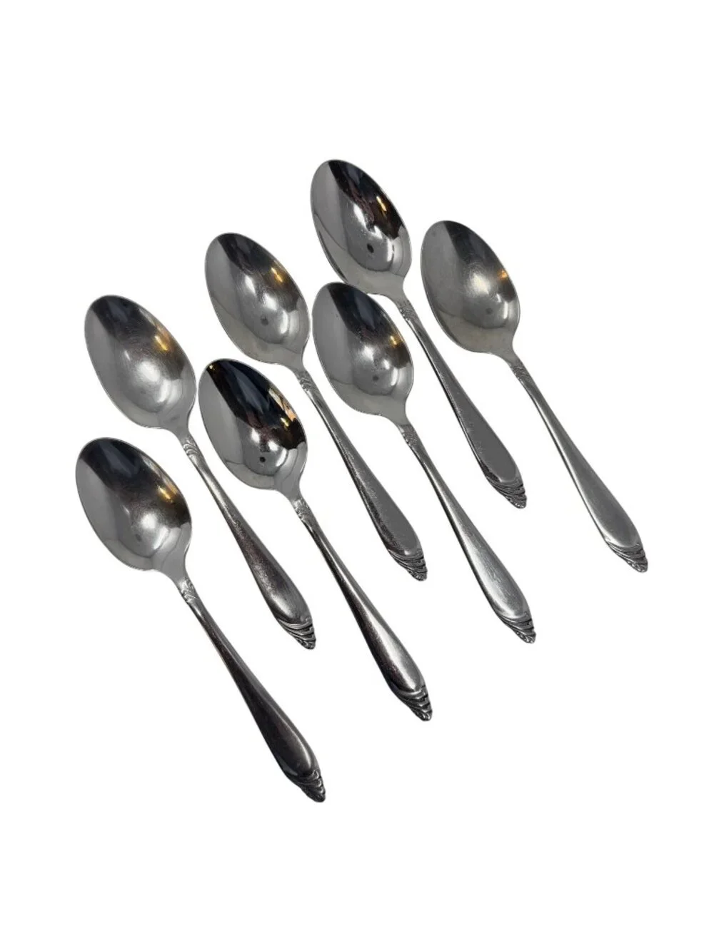 7 Place/Oval Soup Spoons Spoon Passione Stainless Flatware J A HENCKELS ZWILLING
